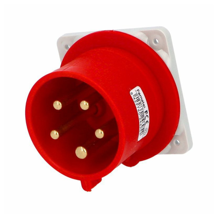 13373 Штекер врізний 5x32A 6h IP54