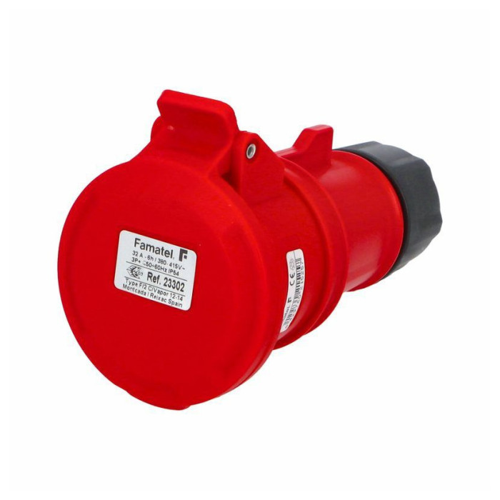 23302 Розетка переносна 4x32A 6h IP54