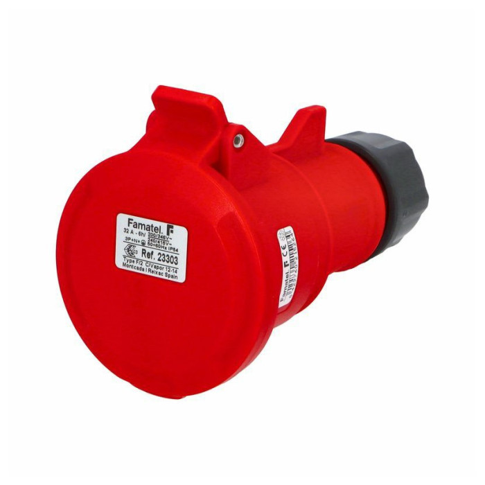 23303 Розетка переносна 5x32A 6h IP54