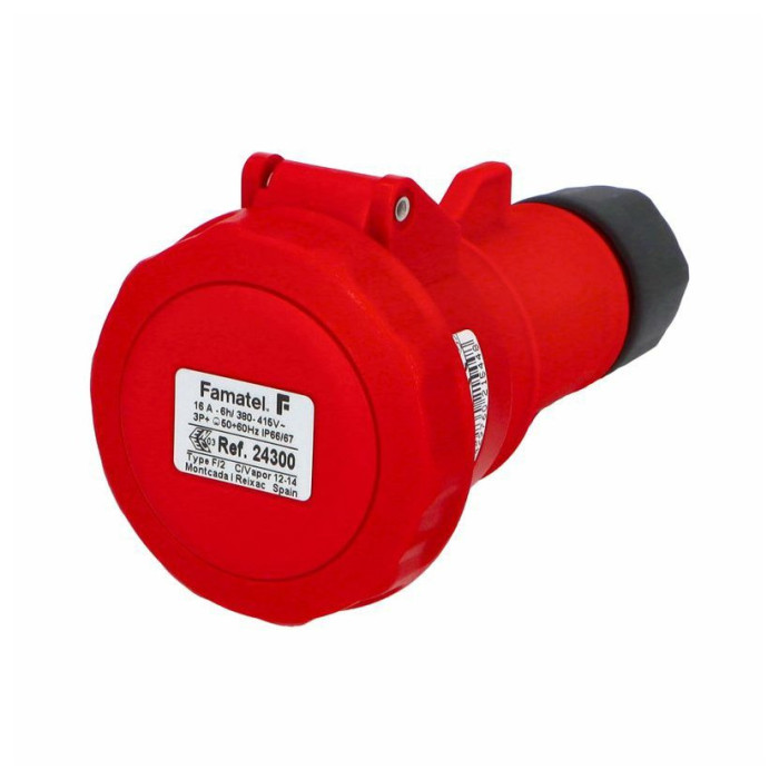 24300 Розетка переносна 4x16A 6h IP67