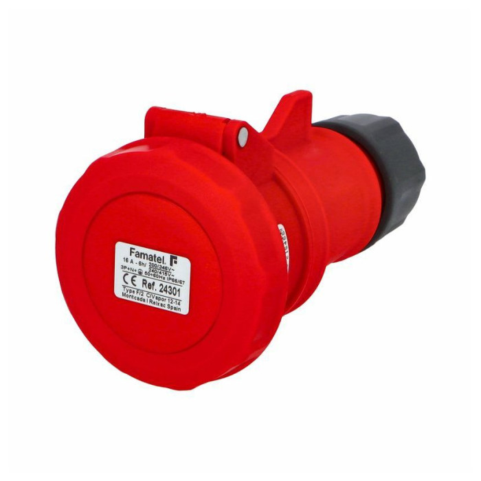 24301 Розетка переносна 5x16A 6h IP67