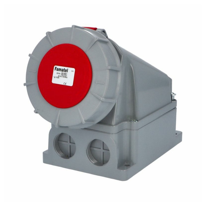24395 Розетка настінна 5x63A 6h IP67