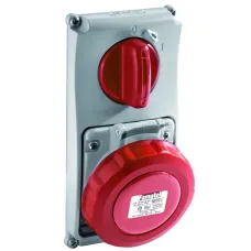 25005 Розетка CEE з відключенням 32А 5p 400V IP67