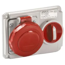 25011 Розетка CEE з відключенням 32А 3p 230V IP67