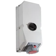 25155 Розетка CEE з відключенням 63А 3p 230V IP67