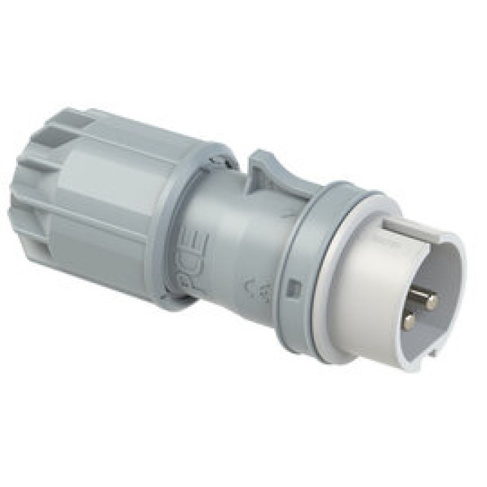 082-12v Вилка CEE 16A 2p 42В AC 50/60Гц IP44