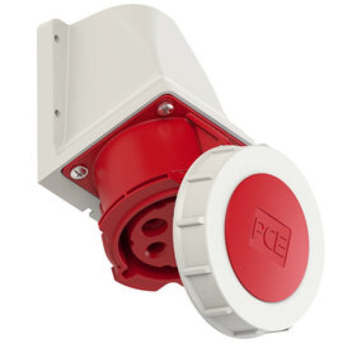 1252-6v Розетка CEE настінна 32A 5p 6h IP67