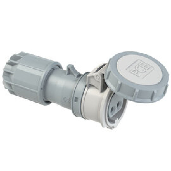 2822-12v Розетка CEE 16A 2p 42В AC 50/60Гц IP67