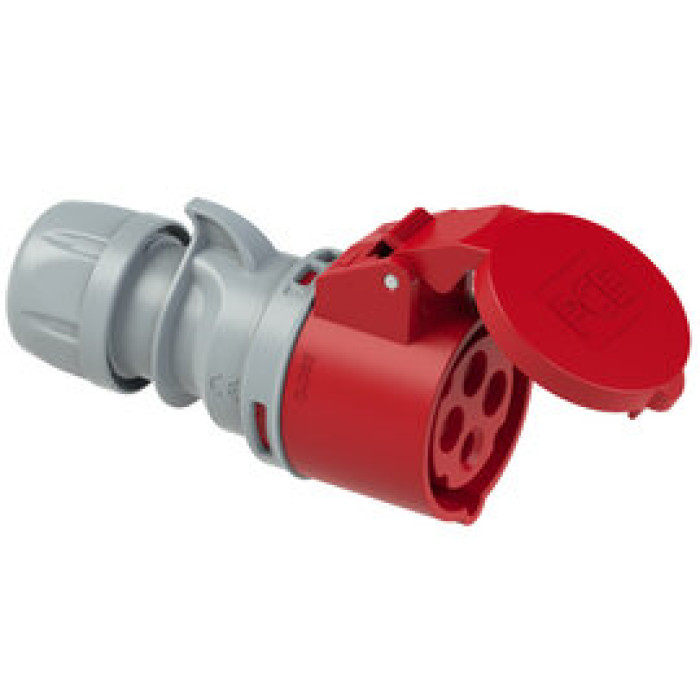 224-6tt Розетка CEE 32A 4p 6h IP44