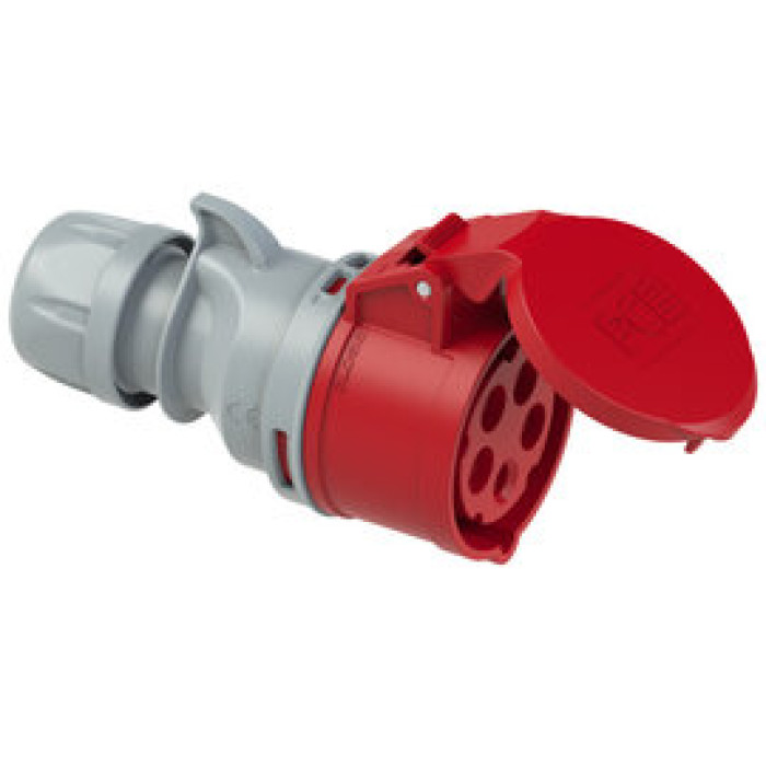 215-6ttv Розетка CEE 16A 5p 6h IP44