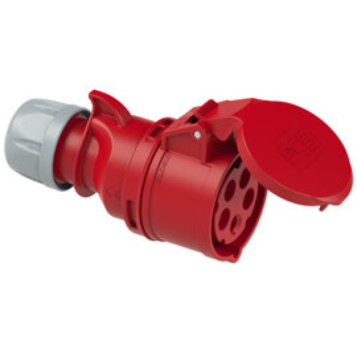 225-6 Розетка CEE 32A 5p 6h IP44