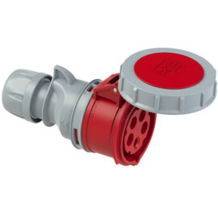 2252-6tt Розетка CEE 32A 5p 6h IP67