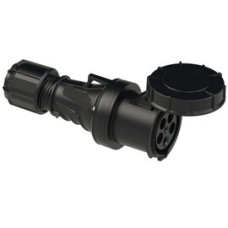 235-6xs Розетка CEE 63A 5p 6h IP67 чорна