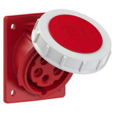 4152-6f78 Розетка CEE врізна похила (80x97мм) 16A 5p 6h IP67