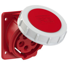 4152-6f87 Розетка CEE врізна похила (75x85мм) 16A 5p 6h IP67