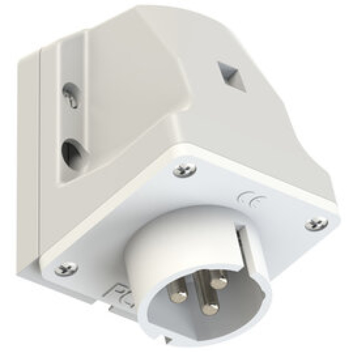 593-12v Вилка настінна CEE 32A 3p 42В AC 50/60Гц IP44