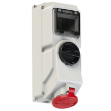 7625-6 Розетка CEE з відключенням DIN 32A 5p 6h IP44/IP54