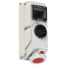 76252-6 Розетка CEE з відключенням DIN 32A 5p 6h IP66/IP67