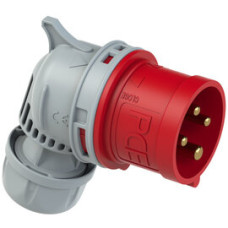 8014-6tt Штекер похилий CEE 16A 4p 6h IP44
