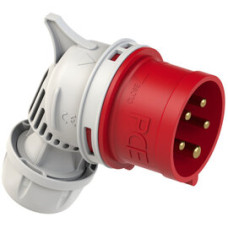 8015-6 Штекер похилий CEE 16A 5p 6h IP44