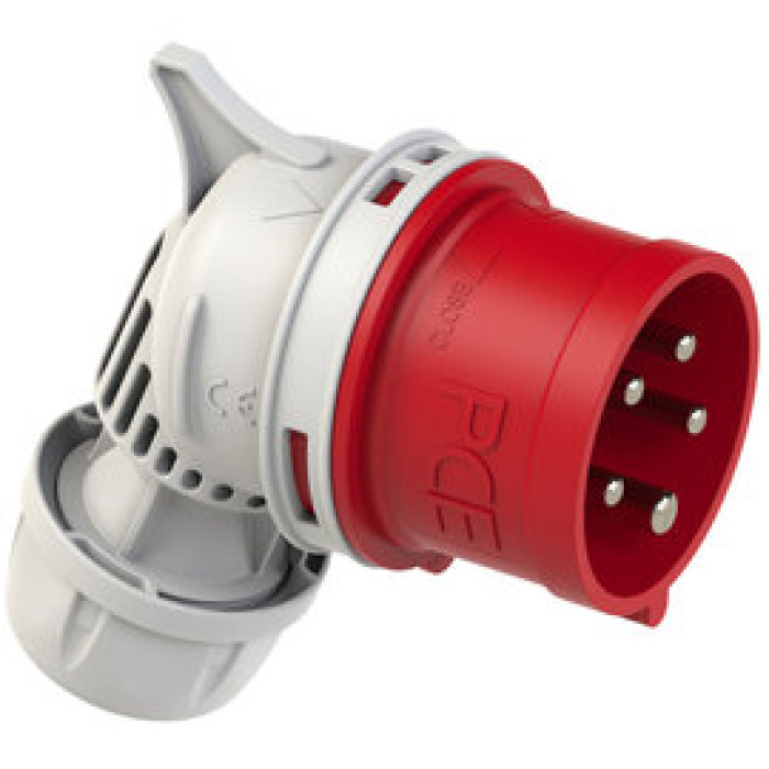 7415-6 Штекер CEE кутовий з інвертором фаз 16A 5p 6h IP44
