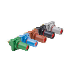 Штекер врізний PowerSyntax 750A PE з накидною системою підключення, розмір M12