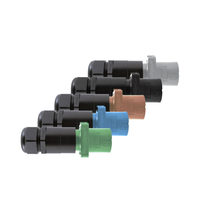 Розетка врізна PowerSyntax 480A L1 S120 під навантаження 380А з системою кабельного введення