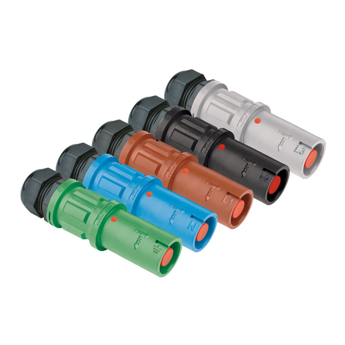 Розетка переносна PowerSyntax 480A L3 S070 під навантаження 265А