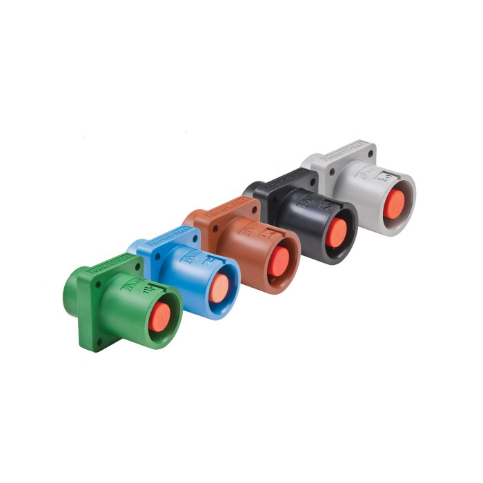 Розетка врізна PowerSyntax 480A L3 з внутрішньою системою підключення, розмір M12