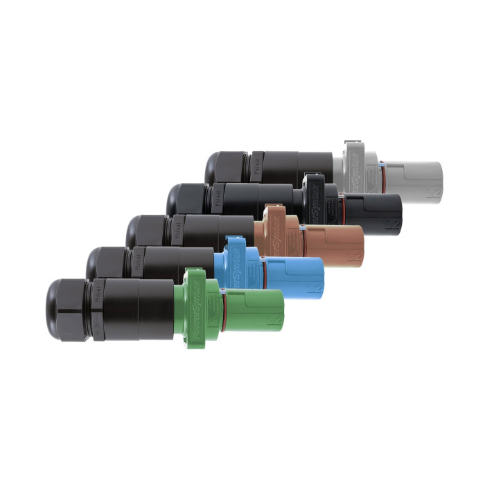 Штекер врізний PowerSyntax 480A L1 S120 під навантаження 380А з системою кабельного введення