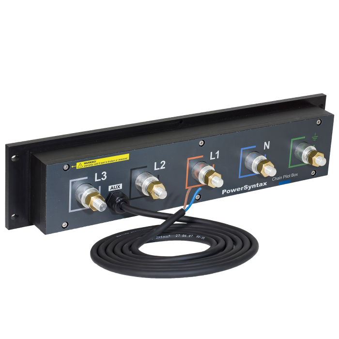 Штекерний PowerSyntax 19" Chain Pilot Box 4P 480A Розмір 2,5U