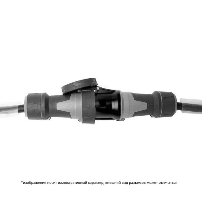 Подовжувач силовий TiSnake black 63A 220V P-S IP67, довжина - 25 метрів