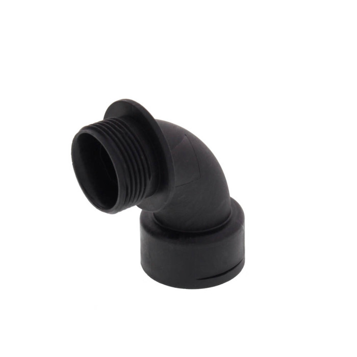 Коліно 90° EWI90 63 RAL 9005 розмір M63x1,5