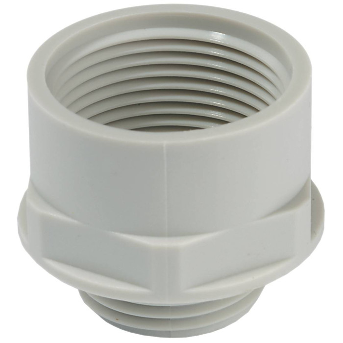 Перехідник KEM 16/20 RAL 7035 з M16x1,5 до M20x1,5