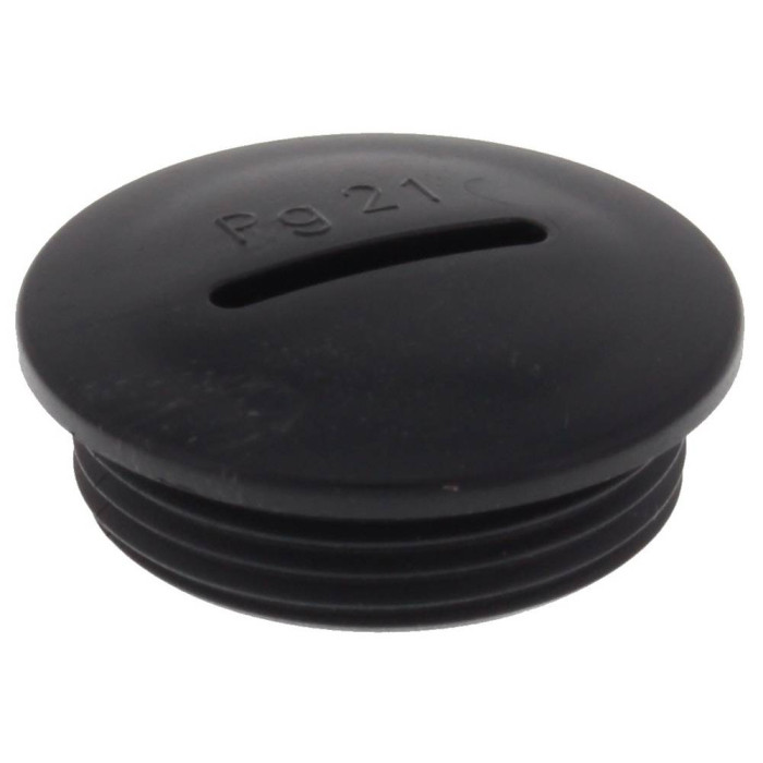 Пластиковий стопорний гвинт з полістеролу VS 16 RAL 9005 розмір PG16