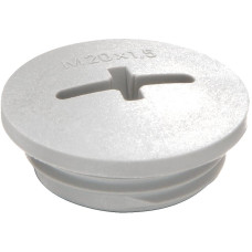 Пластиковий стопорний гвинт вогнетривкий EVSF 12 RAL 7035 розмір M12x1,5