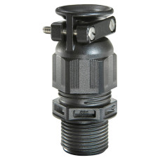 Кабельний ввід з поліаміду ESKVZ-L з захистом від натяжіння подовжений M25x1,5 RAL 9005