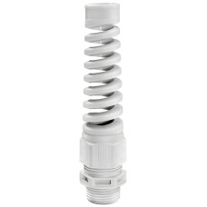 Кабельний ввід з поліаміду SKVS з захистом від перегину PG11 RAL 7035