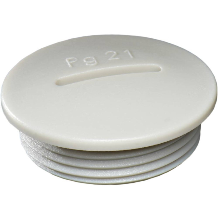 Пластиковий стопорний гвинт з полістеролу VS 42 RAL 7035 розмір PG42