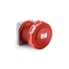 24374 Розетка врізна пряма 4x63A 6h IP67